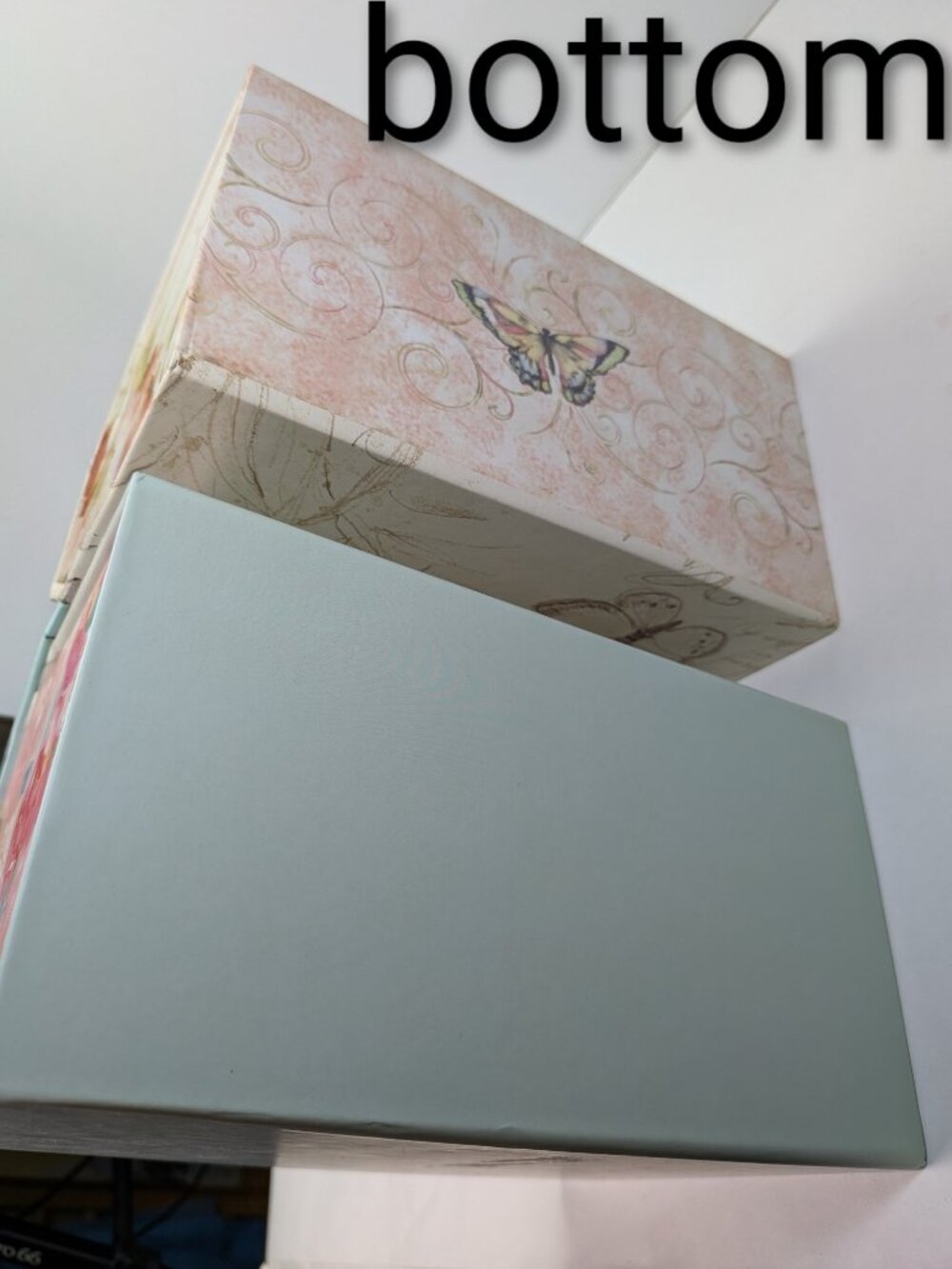 Susan Winget Bird Floral Gift Box Bundle 4pc Magnetic Closure Shabby Chic - Picture 6 of 15